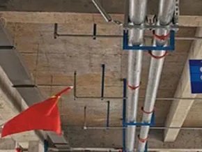 岳麓管廊支架的安装方法